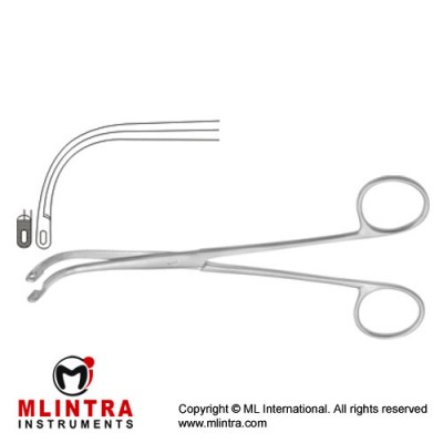 Heiming Kidney Stone Forcep Fig. 1 Stainless Steel, 16 cm - 6 1/4"
